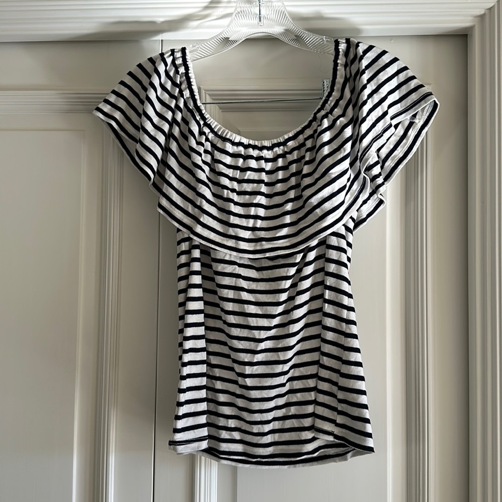 Splendid blue and white shirt - size medium